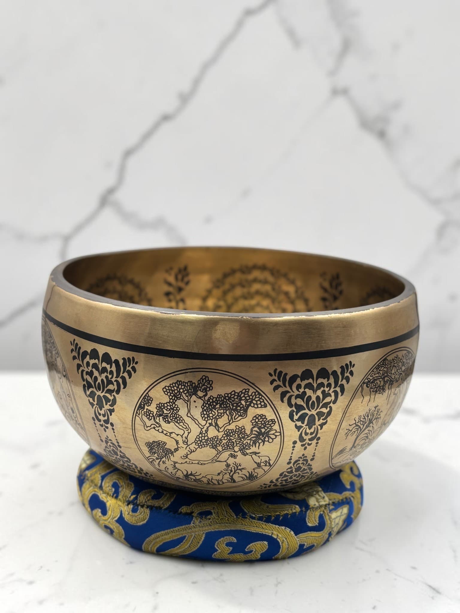 Zen Harmony Tree of Life Tibetan Singing Bowl Set