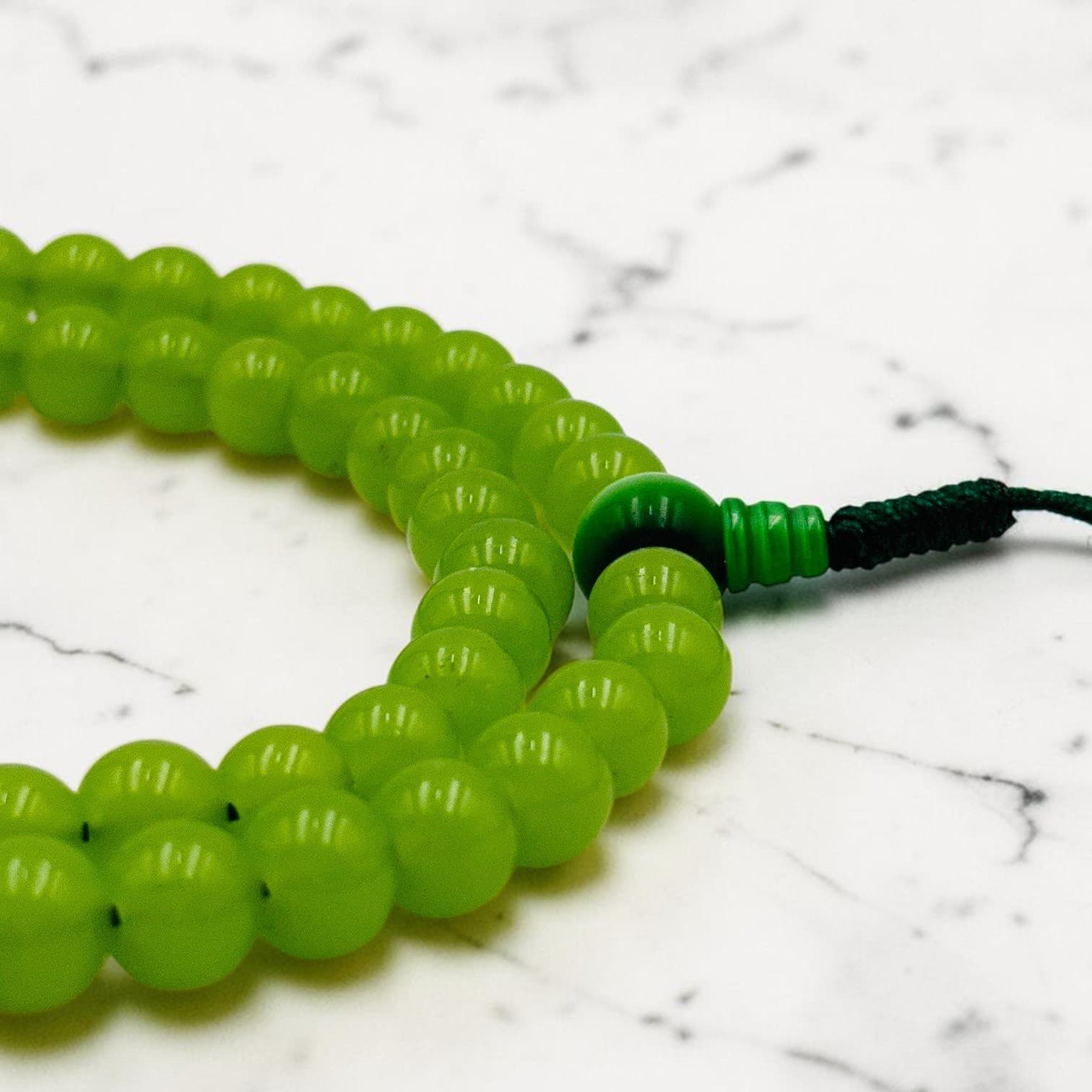 Premium Green Japa Mala – 8mm | 108 Beads Short Description: